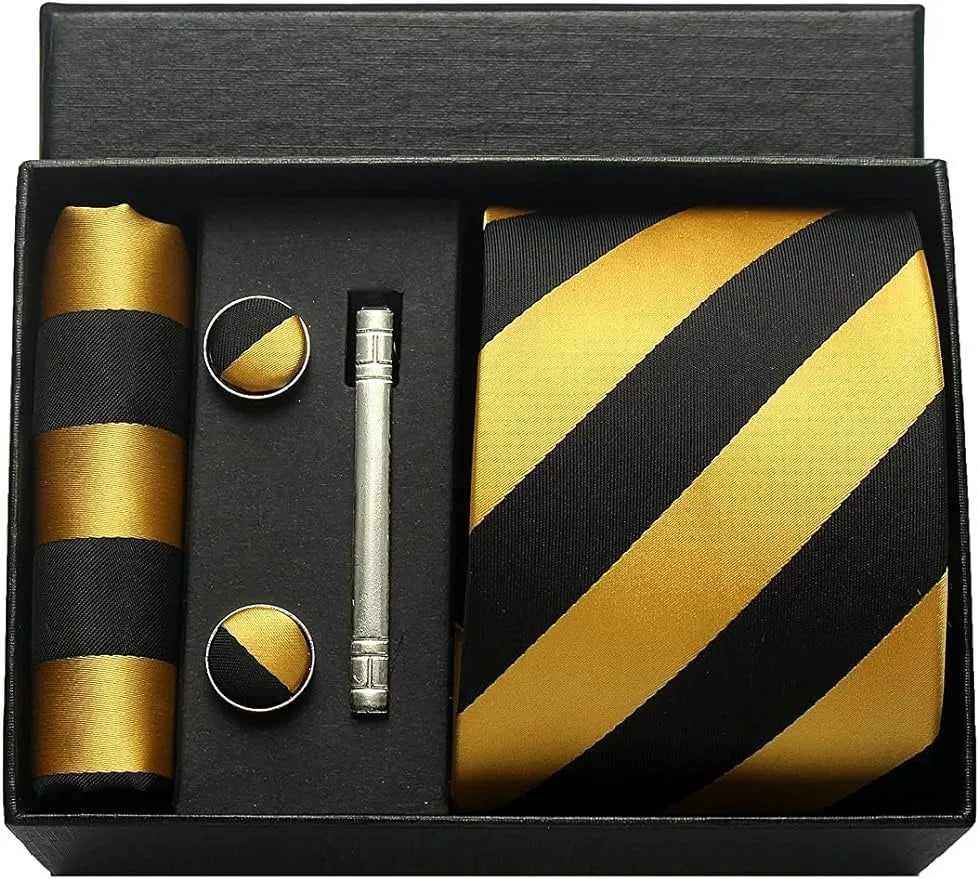 Luxury Silk Tie Set – The Ultimate Accessory for Formal Elegance