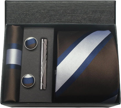 Luxury Silk Tie Set – The Ultimate Accessory for Formal Elegance