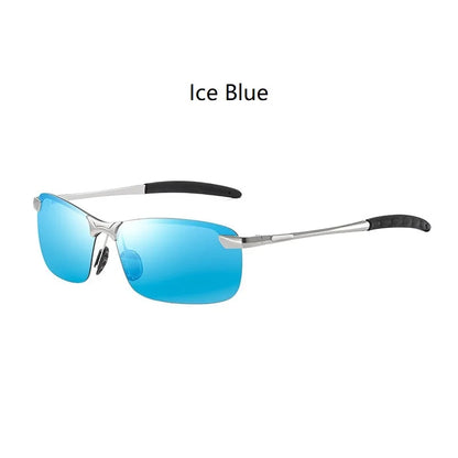 Rimless Polarized Sunglasses – Sleek, Stylish & UV Protective