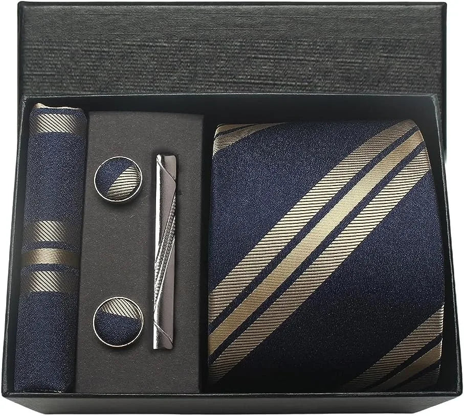 Luxury Silk Tie Set – The Ultimate Accessory for Formal Elegance