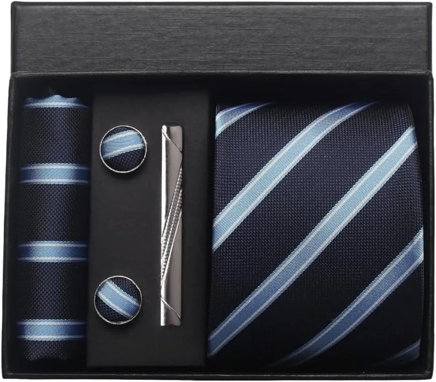 Luxury Silk Tie Set – The Ultimate Accessory for Formal Elegance