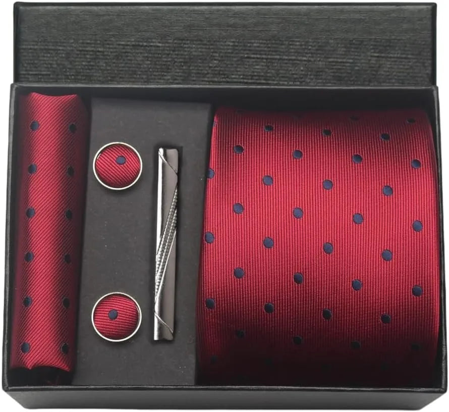 Luxury Silk Tie Set – The Ultimate Accessory for Formal Elegance