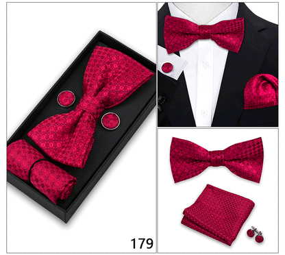 Elegant Bow Tie Gift Set – Perfect for Formal Occasions