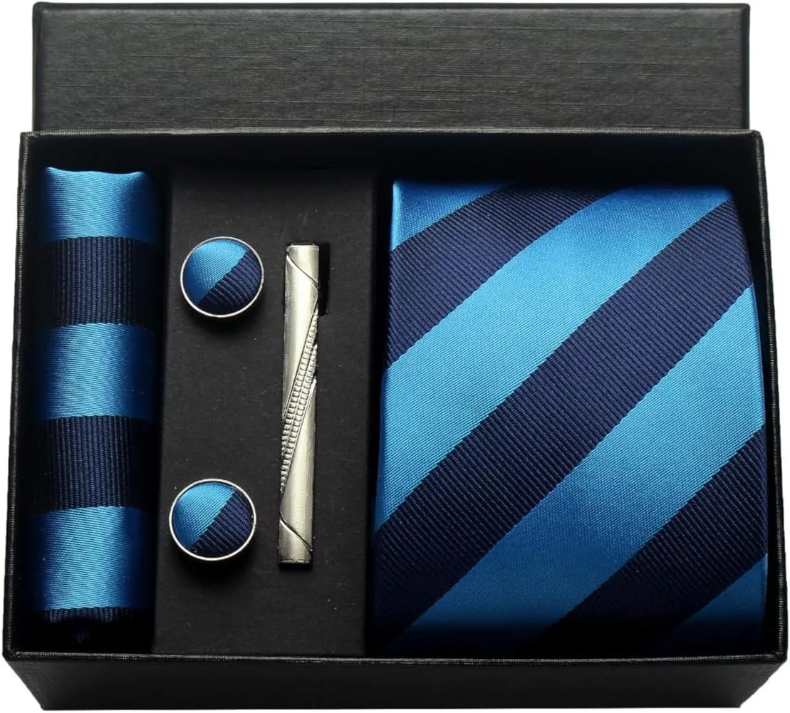 Luxury Silk Tie Set – The Ultimate Accessory for Formal Elegance