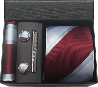 Luxury Silk Tie Set – The Ultimate Accessory for Formal Elegance